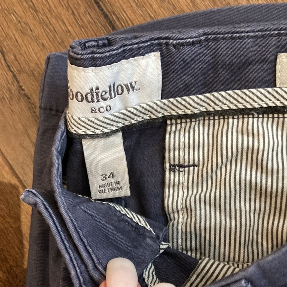 Men's set of 2 Goodfellow & Co grey and blue shorts - Picture 3 of 3